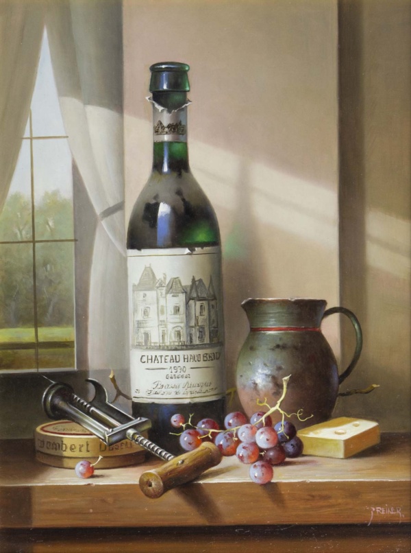 Château Haut-Brion by Zoltan Preiner, original painting