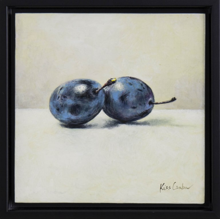 Two Plums by Kiss Csaba