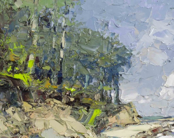 Wild Coast II by Frank Getty, original painting