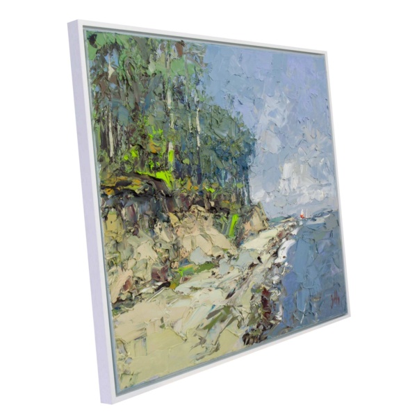 Wild Coast II by Frank Getty, original painting