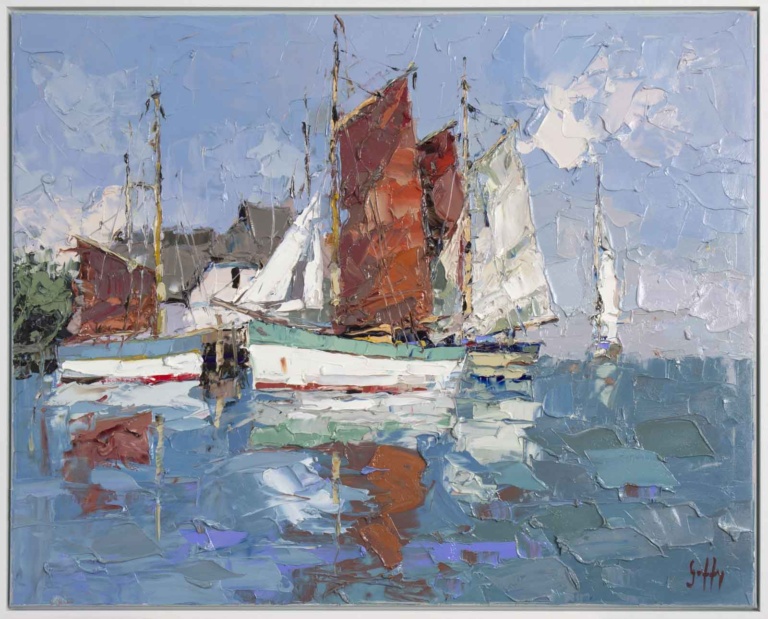 Hoist The Sails! by Frank Getty