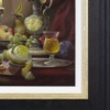 Splendid Evening by Gyula Boros, original painting, detail
