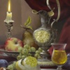 Splendid Evening by Gyula Boros, original painting