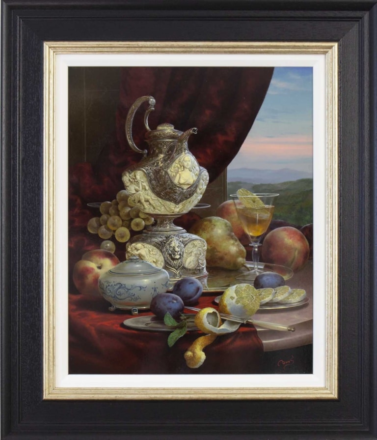 Lemon Tea At Dawn by Gyula Boros