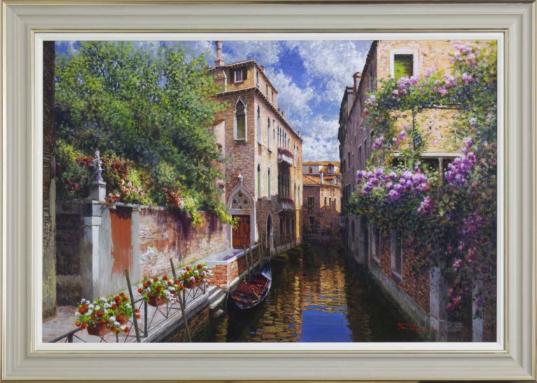 Spring Morning In Venice by Raffaele Fiore