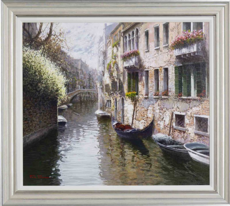 Wistful Winter Time, Venice by Raffaele Fiore
