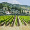 Wine Country by Raffaele Fiore, original painting