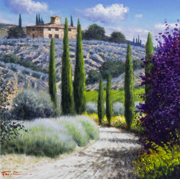Summer Escape by Raffaele Fiore, original painting