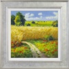 Summer Hayfields, Sussex by Gerhard Nesvadba, original painting