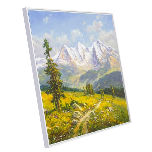 Grindelwald, Switzerland by Gerhard Nesvadba, original painting
