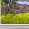 Finding Peace By The River Bank, Sussex by Gerhard Nesvadba, original painting, detail