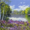 Finding Peace By The River Bank, Sussex by Gerhard Nesvadba, original painting