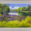Finding Peace By The River Bank, Sussex by Gerhard Nesvadba, original painting
