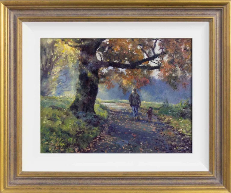 Hampstead Heath In Autumn Commission