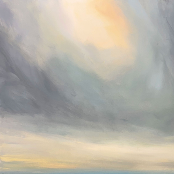 Harmony Of Nature by Harry Brioche, original painting, detail