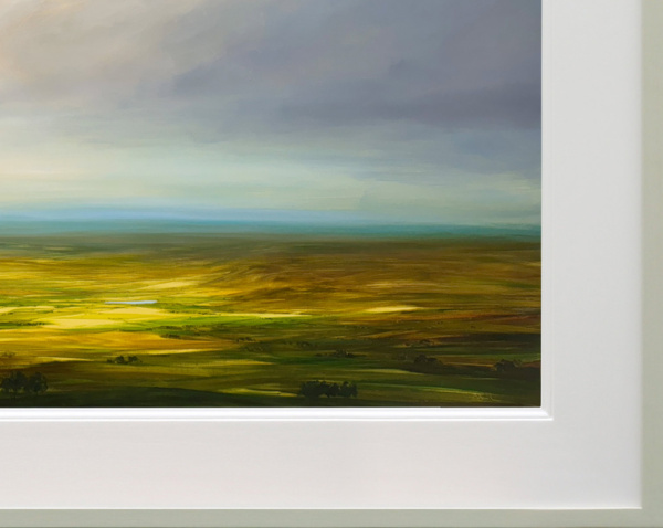 Endless Serenity by Harry Brioche, original painting, detail