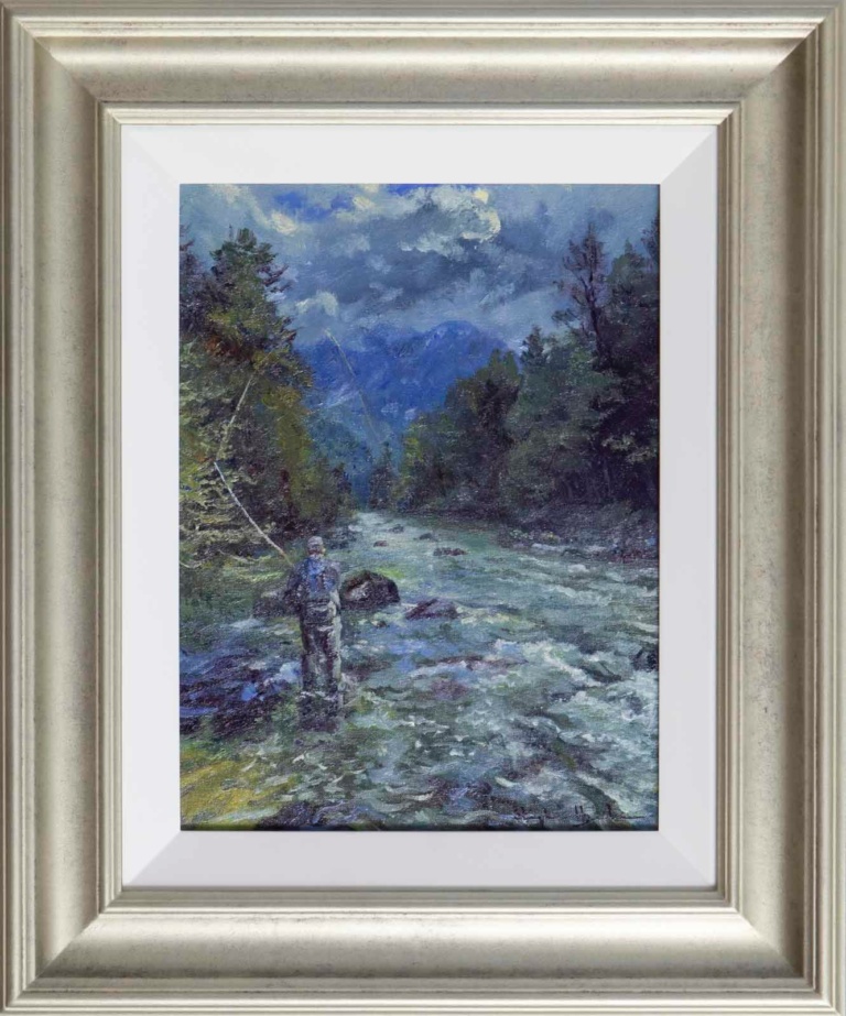 Early Morning Fishing, Commission
