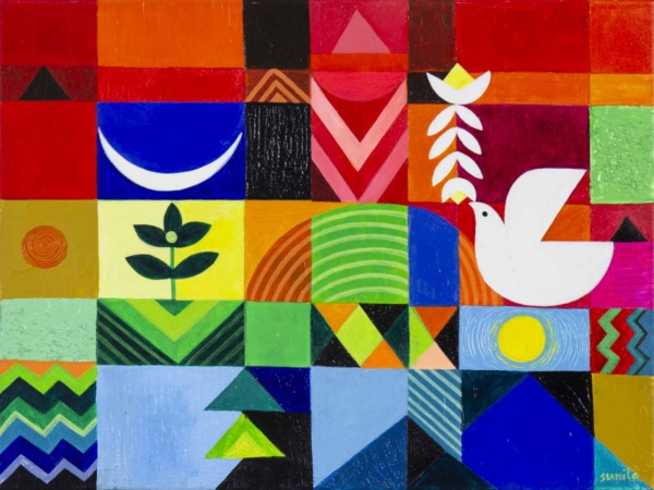 Harmony I by Sunita Khedekar, original painting