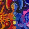 I Am The Creator by Sunita Khedekar, original painting