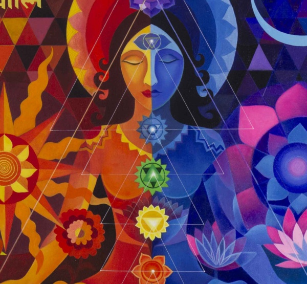 I Am The Creator by Sunita Khedekar, original painting
