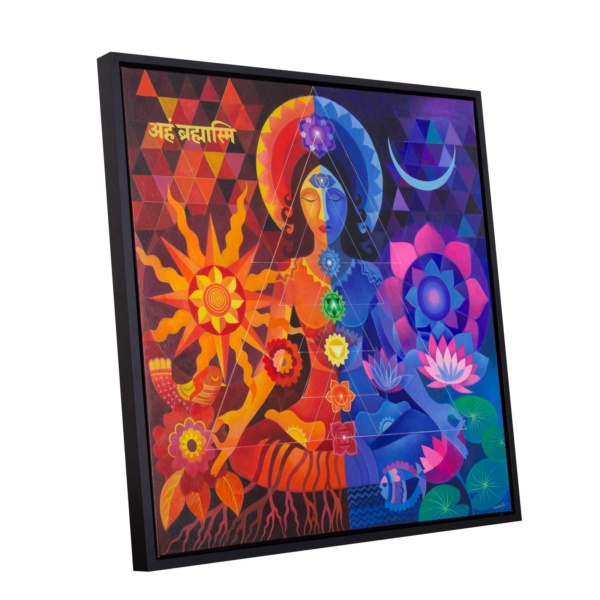 I Am The Creator by Sunita Khedekar, original painting