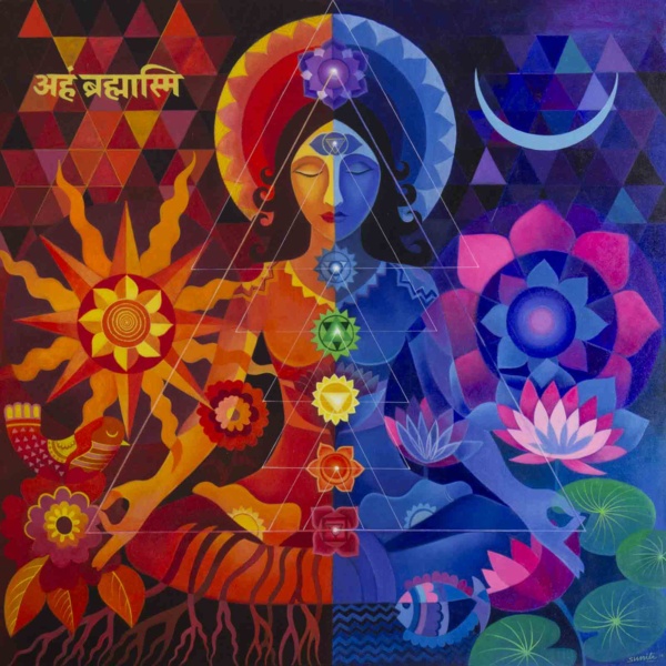 I Am The Creator by Sunita Khedekar, original painting