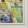 Blossoming Love by Mario Malfer, original painting, detail