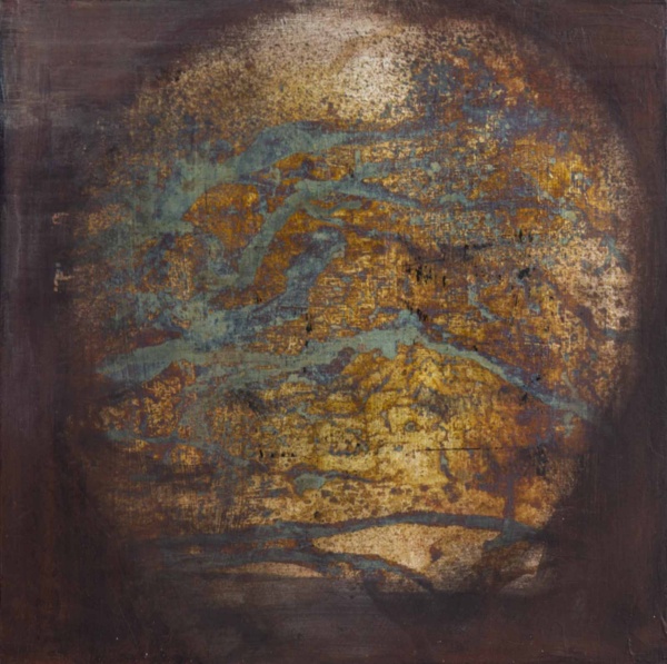 Rock II (Original) by Hiroko Lewis, original painting