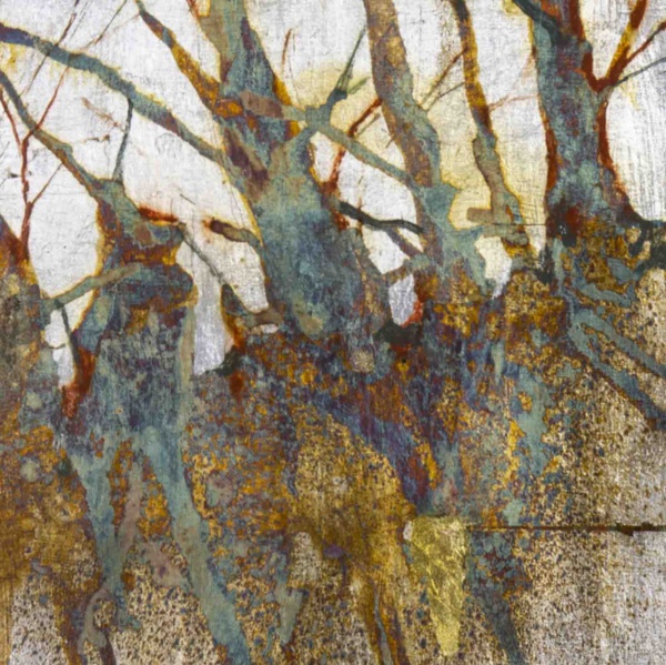 Against The Steely Sky III (Original) by Hiroko Lewis, original painting