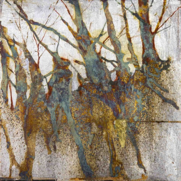 Against The Steely Sky III (Original) by Hiroko Lewis, original painting