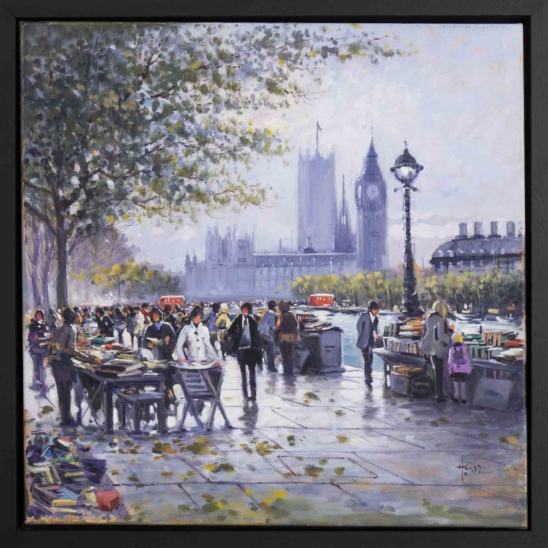 The Book Market Near Big Ben