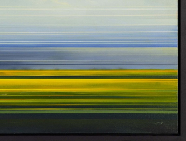 Passing Through Time by Ben Payne, original painting, detail