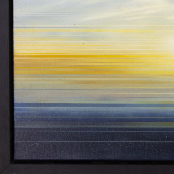 Rising At Dawn by Ben Payne, original painting, detail