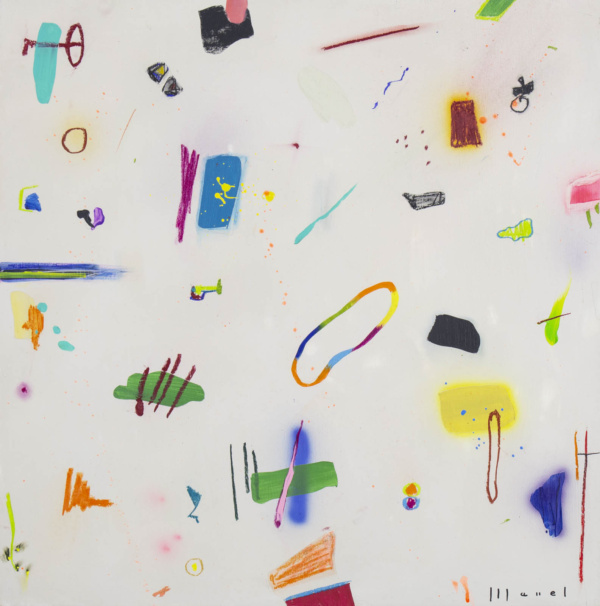 Running Rings by Manel, original painting