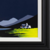 Misty Cottage by Jay Nottingham, original painting, detail