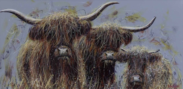 Family Photo by Ruby Keller, original painting