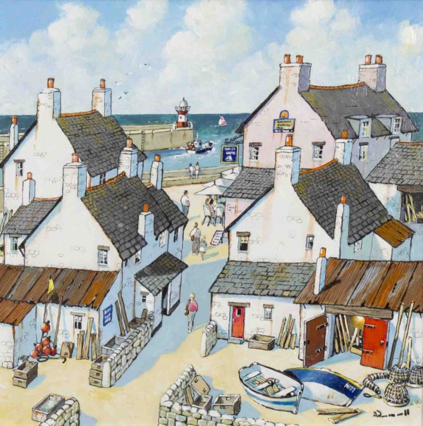 The Ship Inn II by Alan Smith, original painting