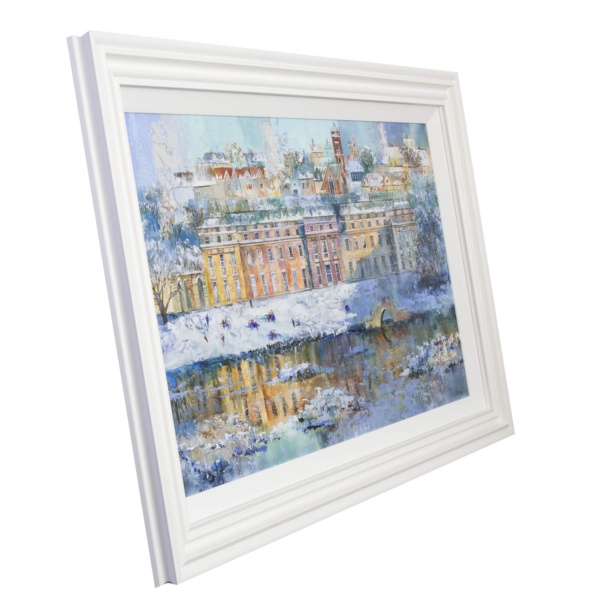 Winter Reflections, Petworth House by Veronika Benoni, original painting