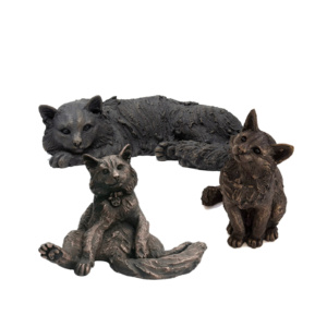 Long Haired Cat Sculpture Bundle,