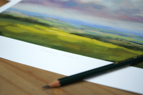 Rambling Views (Limited Edition) by Matthew Cordwell, limited edition print, detail