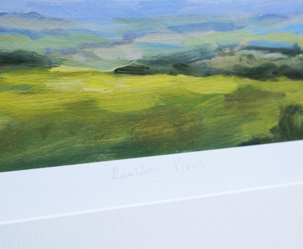 Rambling Views (Limited Edition) by Matthew Cordwell, limited edition print, detail