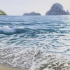 Cala d’Hort by Juan Antonio Domínguez, original painting