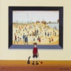 Lowryish – On The Beach by Chris Chapman, limited edition print