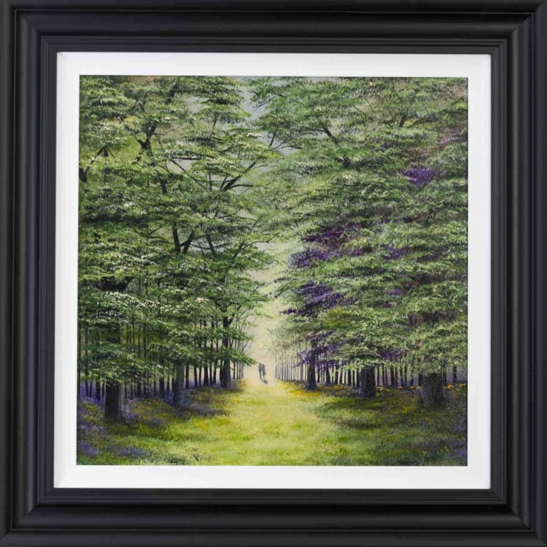 Bluebell Path by Jay Nottingham