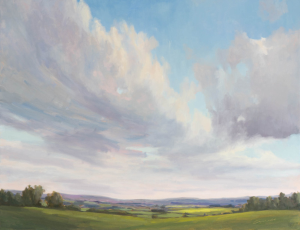 Feathered Light by Matthew Cordwell, original painting