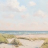 Through The Dunes by Matthew Cordwell, original painting, detail