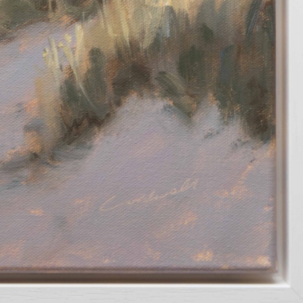 Through The Dunes by Matthew Cordwell, original painting, detail
