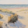 Fancy A Swim? by Matthew Cordwell, original painting, detail