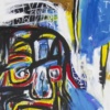 Untitled Skull after Basquiat by David Henty, original painting
