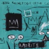 Equals Pi after Basquiat by David Henty, original painting